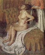 Edgar Degas, The lady hackled hair